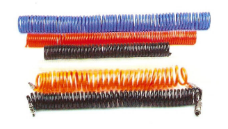 Customized Wear-resisting Good Softness Elasticity Flexible PU Recoil Spiral Pneumatic Hose Tube for Compressor Air Tool