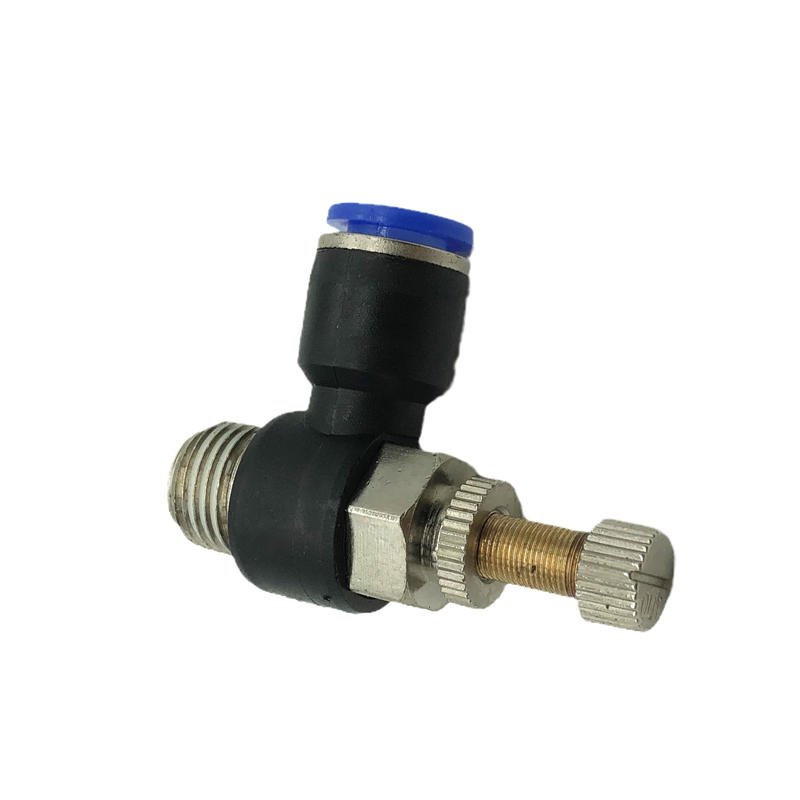 Air Pipe Joint, Cylinder Speed Control Valve SL8-02, Adjustable Regulating Valve