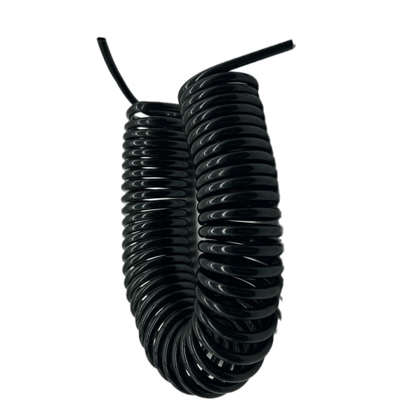 Pu tube black spring tube with an outer diameter of 6mm-6 meters and no joints