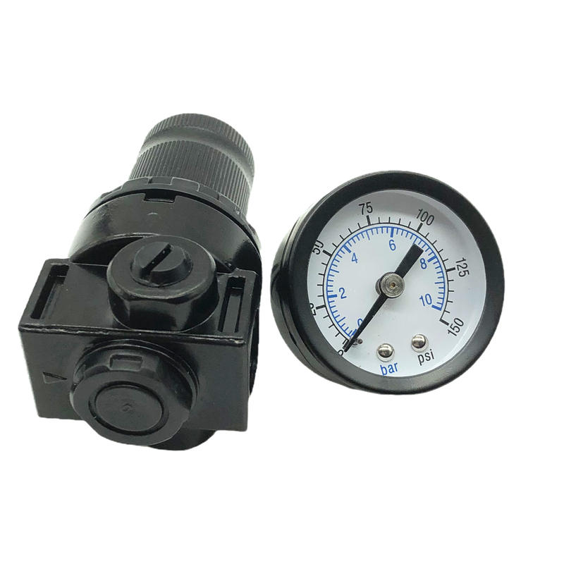 Pneumatic Pressure Regulating Valve AR2000 Air Source Regulating Valve Pressure Reducing Valve Piston Pressure Regulating without Air Leakage