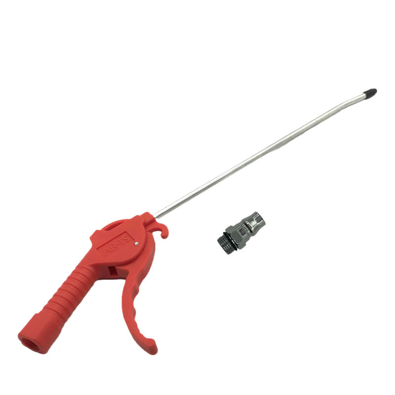 Pneumatic Dust Removal Gun, Air Compressor Dust Blowing Gun, AR-TS-L Red Long Mouth Gun