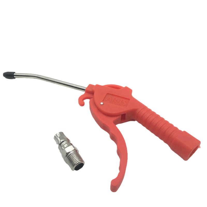 Blowing Gun Blowing Gun Pneumatic Dust Removal Gun Air Compressor Blowing Gun AR-TS Pneumatic Dust Removal Gun Red Short Gun