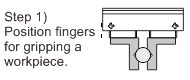 Parallel Opening And Closing Gripper MHF2