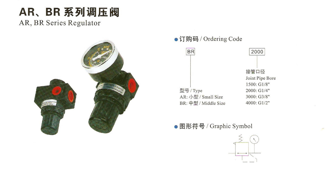 regulator small size, joint pipe bore is G1/4"